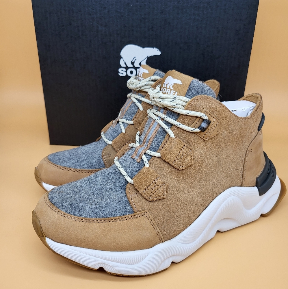 New Sorel Kinetic Caribou WP Women's Shoes Sz 10